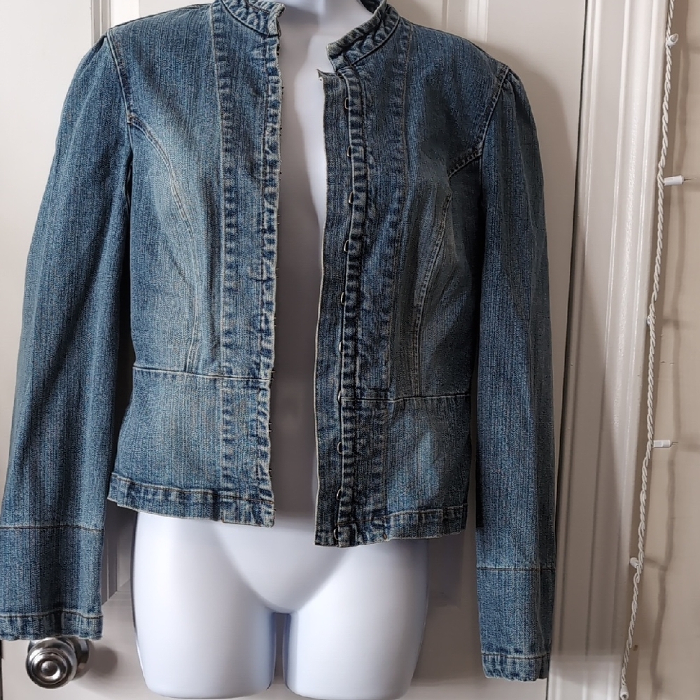 INC Blue Jean Jacket